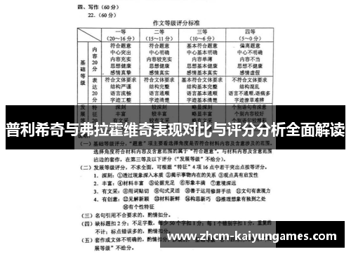 普利希奇与弗拉霍维奇表现对比与评分分析全面解读